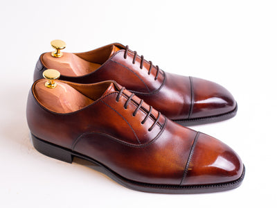 cap toe oxfords