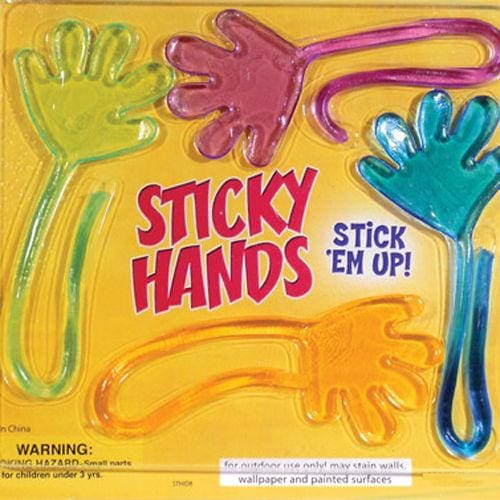 large sticky hands