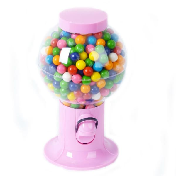Download Small Pink Snack Dispenser Gumball Machine Warehouse