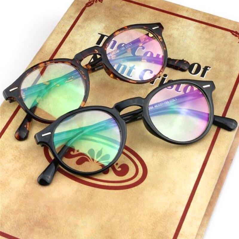 Round Transparent Computer Glasses Eyeglass Frame for Men Women - Funk –  FunkyTradition