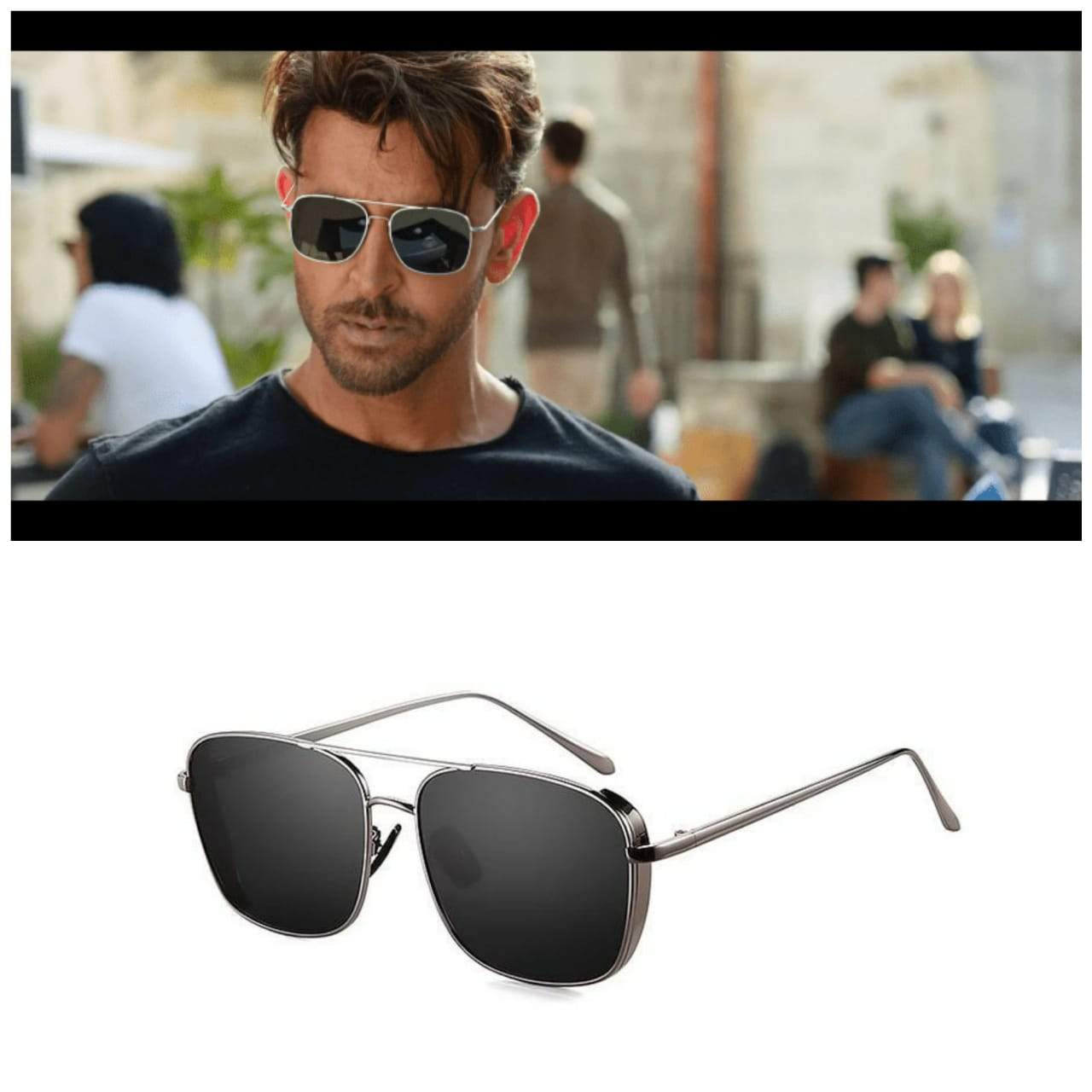 Hrithik Roshan War Movie Stylish Sunglasses For Men-FunkyTradition