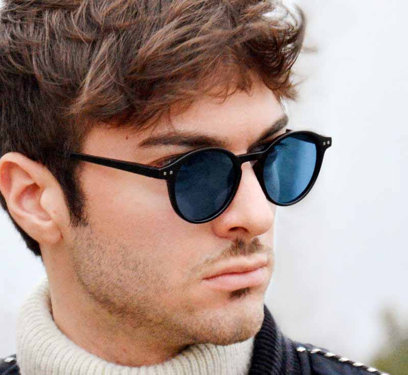 Luxury Round Rivet Polarized Sunglasses For Men And Women-FunkyTraditi –  FunkyTradition