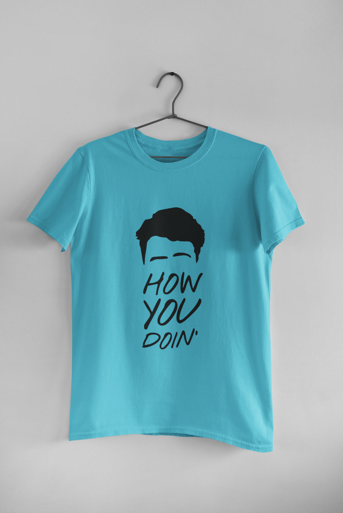 How You Doin Web Series Mens Half Sleeves T-shirt- FunkyTradition