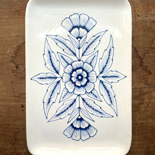 Hand Painted Ceramic Tray - No. 119