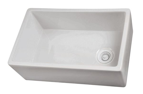 Fireclay kitchen sink material