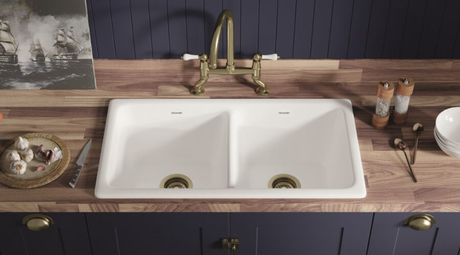 3 Best Materials for Double Kitchen Sinks