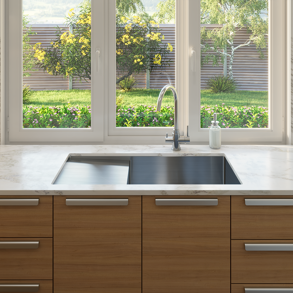 Drainboard Kitchen Sinks