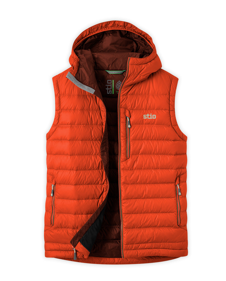 puffer vest hoodie mens