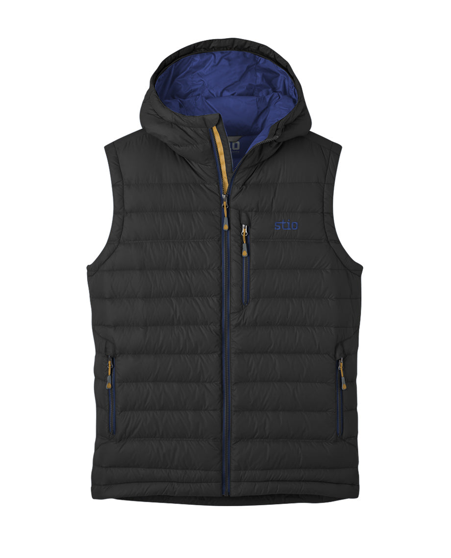 down vest with hood