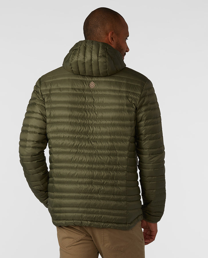 Men's Pinion Down Hooded Jacket
