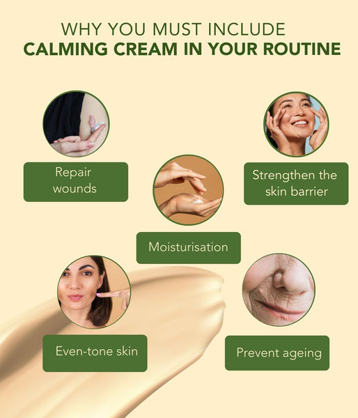 This is an image of Why you must include Calming Creams in your skincare routine on www.sublimelife.in 
