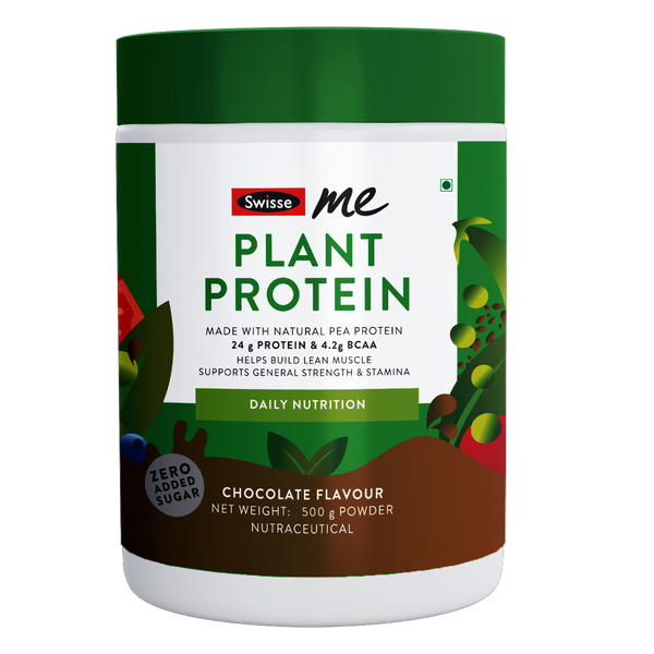This is an image of SwisseMe Plant Protein on www.sublimelife.in
