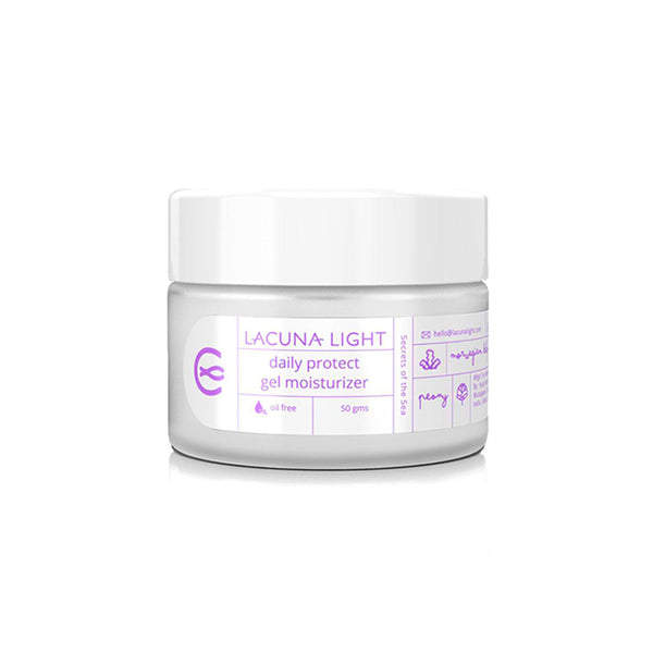 This is an image of Lacuna Light Niacinamide Daily Gel Moisturiser on www.sublimelife.in