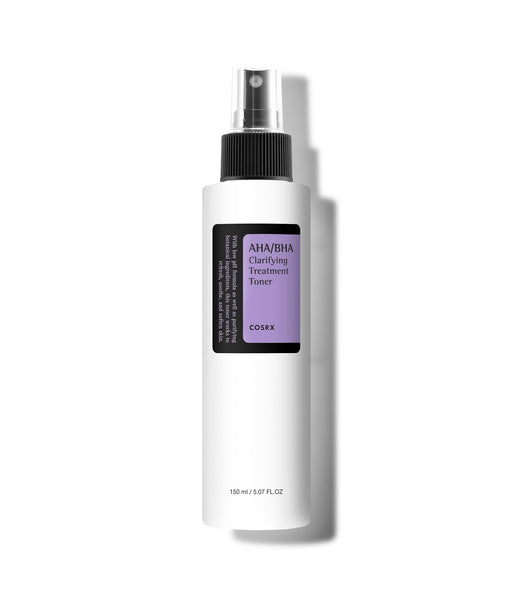 This is an image of Cosrx AHA/BHA Clarifying Treatment Toner on www.sublimelife.in