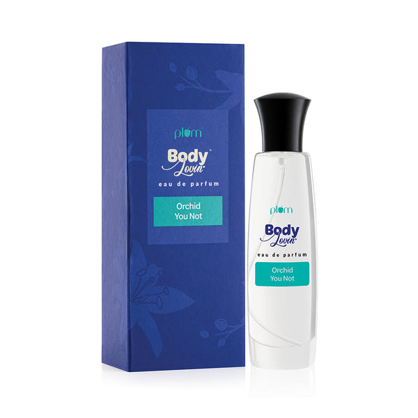 This is an image of Plum Bodylovin’ Orchid You Not Eau De Parfum on www.sublimelife.in