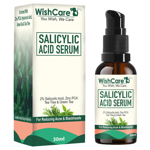 This is an image of WishCare 2% Salicylic Acid on www.sublimelife.in