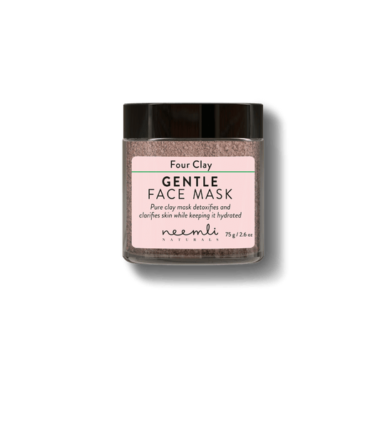 This is an image of NEEMLI NATURALS FOUR CLAY GENTLE FACE MASK on www.sublimelife.in