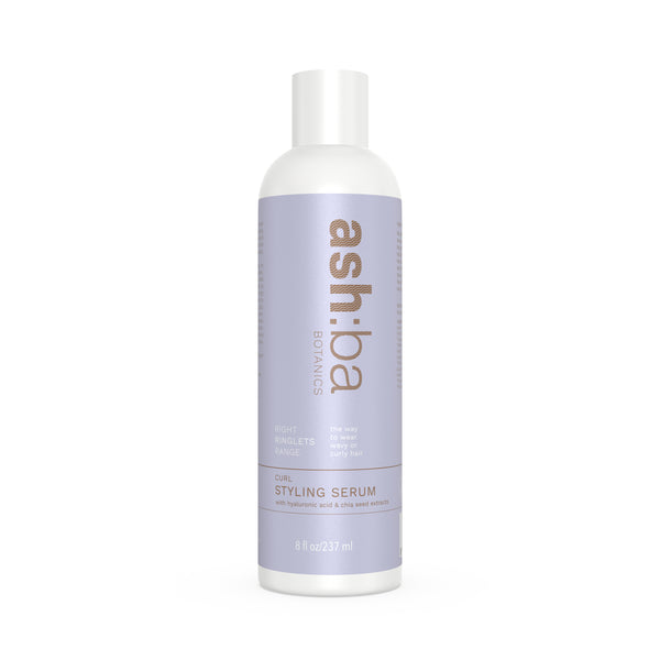 This is an image of Ashba Botanics Hair Styling serum on www.sublimelife.in 