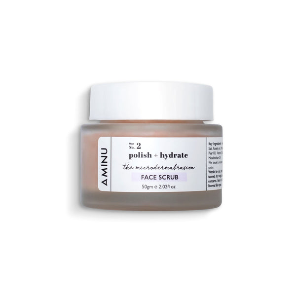 This is an image of Aminu Microdermabrasion Face Scrub on www.sublimelife.in