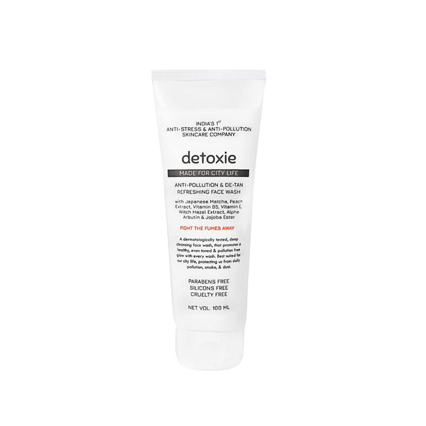 This is an image of Detoxie’s Refreshing Face Wash on www.sublimelife.in