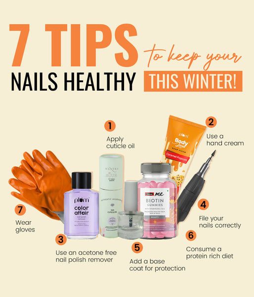 This is an image of 7 Tips to keep your nails healthy this winter! on www.sublimelife.in