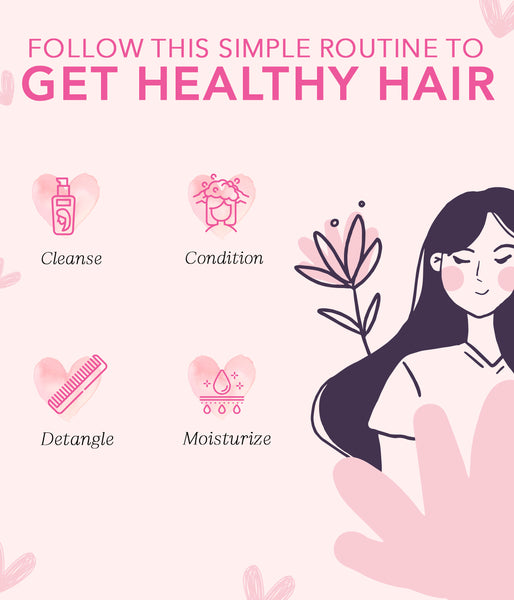 This is an image on Follow this simple routine to get healthy hair on www.sublimelife.in