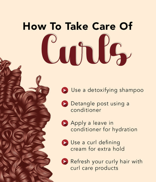 This is an image of How to Take Care of Curls on www.sublimelife.in