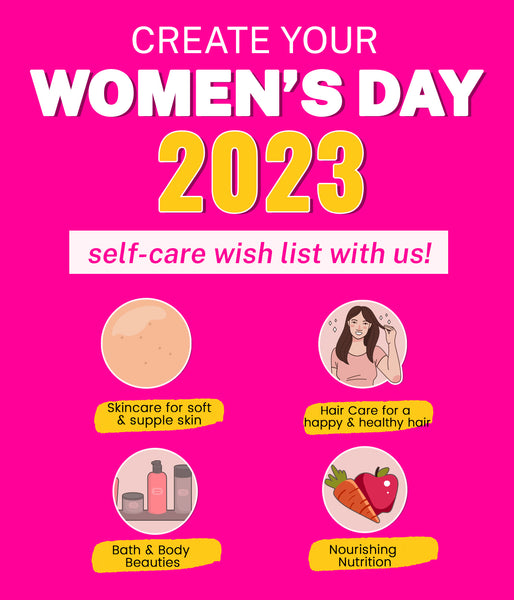 This is an image on Create your Women’s Day 2023 self-care wish list with us! on www.sublimelife.in