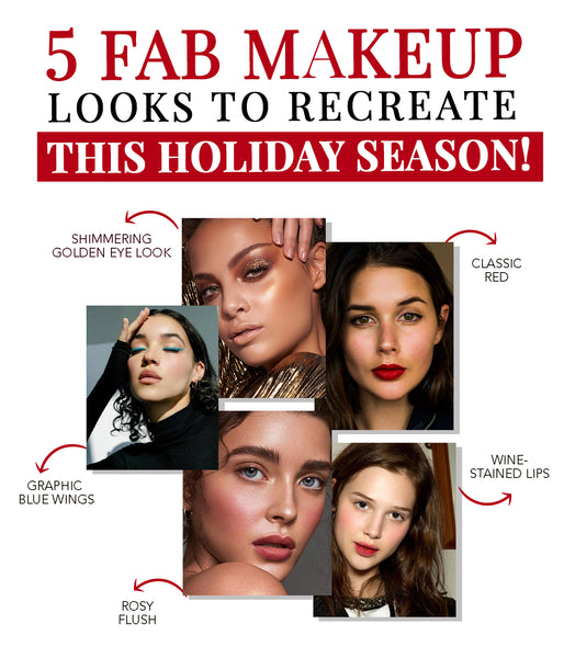 This is an image of 5 Fab Makeup Looks To Recreate This Holiday Season! on www.sublimelife.in