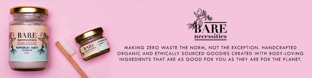 Shop for eco-friendly and zero-waste products from Bare Necessities on SublimeLife.in.