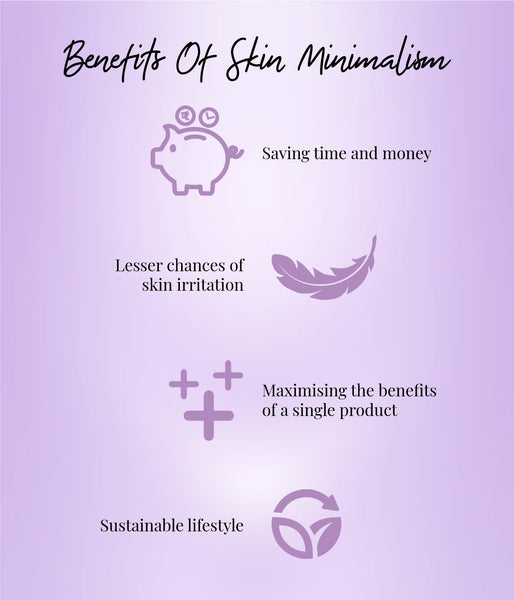 This is an image on Benefits of Skin Minimalism on www.sublimelife.in 