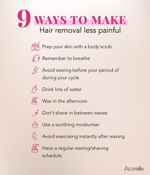This is an image of 9 Ways to Make Hair Removal Less Painful on www.sublimelife.in