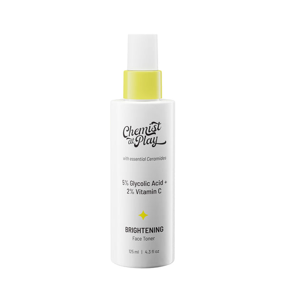 This is an image of Chemist At Play Brightening Face Toner on www.sublimelife.in