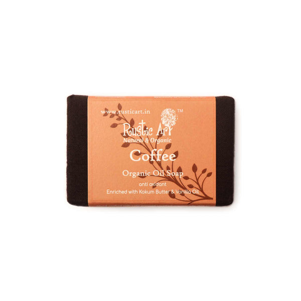 This is an image of Rustic Art Coffee Soap on www.sublimelife.in
