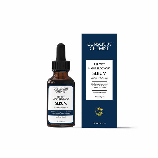 This is an image of Conscious Chemist Reboot Night Serum on www.sublimelife.in