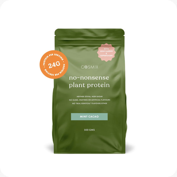 This is an image of Cosmix No-Nonsense Plant Protein on www.sublimelife.in