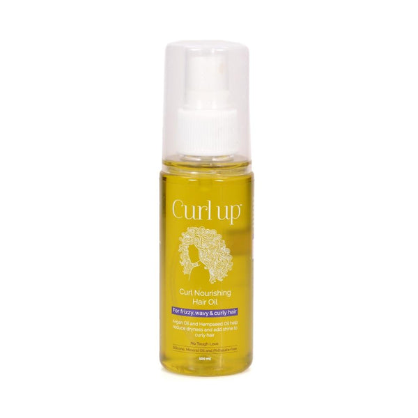 This is an image of Curl Up Curl Nourishing Hair Oil on www.sublimelife.in