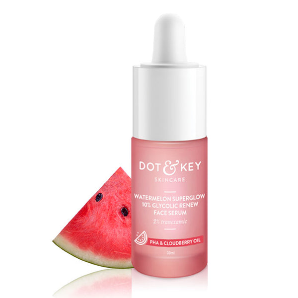 This is an image of Dot & Key Watermelon Super Glow Face Serum on www.sublimelife.in