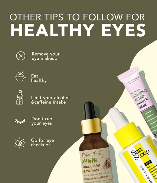 This is an image on Other tips to follow for healthy eyes on www.sublimelife.in