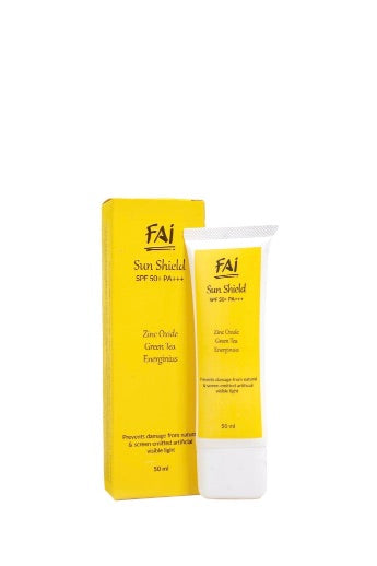 This is an image of FAI Sun Shield SPF 50+ PA+++ on www.sublimelife.in 
