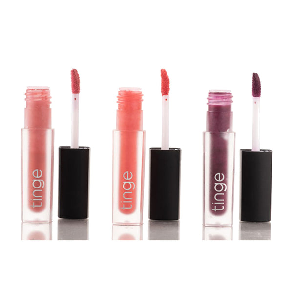This is an image of Tinge Hear My Voice Liquid Lipstick Set on www.sublimelife.in