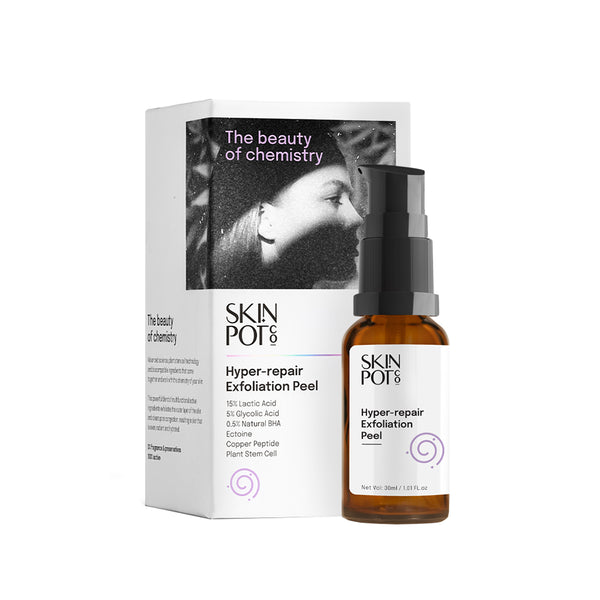 This is an image of The Skinpot.Co Hyper-Repair Exfoliation Peel on www.sublimelife.in