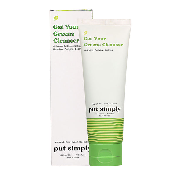 This is an image of Put Simply Get Your Greens Cleanser on www.sublimelife.in