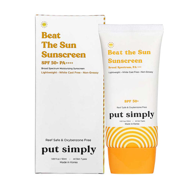 This is an image of Put Simply Beat The Sun Sunscreen on www.sublimelife.in