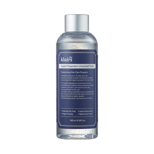 This is an image of Dear, Klairs Supple Preparation Unscented Toner on www.sublimelife.in