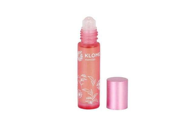 This is an image of Klome Essentials Hawaiian Rose Lip Oil on www.sublimelife.in