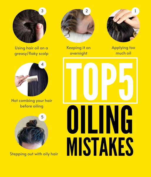 This is an image about Top 5 hair oiling mistakes to avoid for stronger hair on www.sublimelife.in