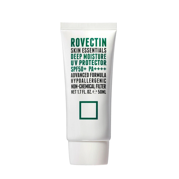 This is an image of Rovectin Skin Essentials Deep Moisture UV Protector SPF50+ on www.sublimelife.in