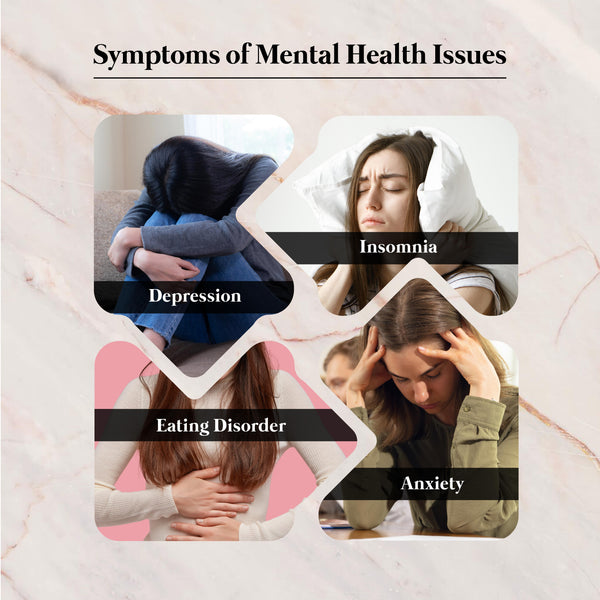 This is an image of Symptoms of Mental Health Issues on www.sublimelife.in 