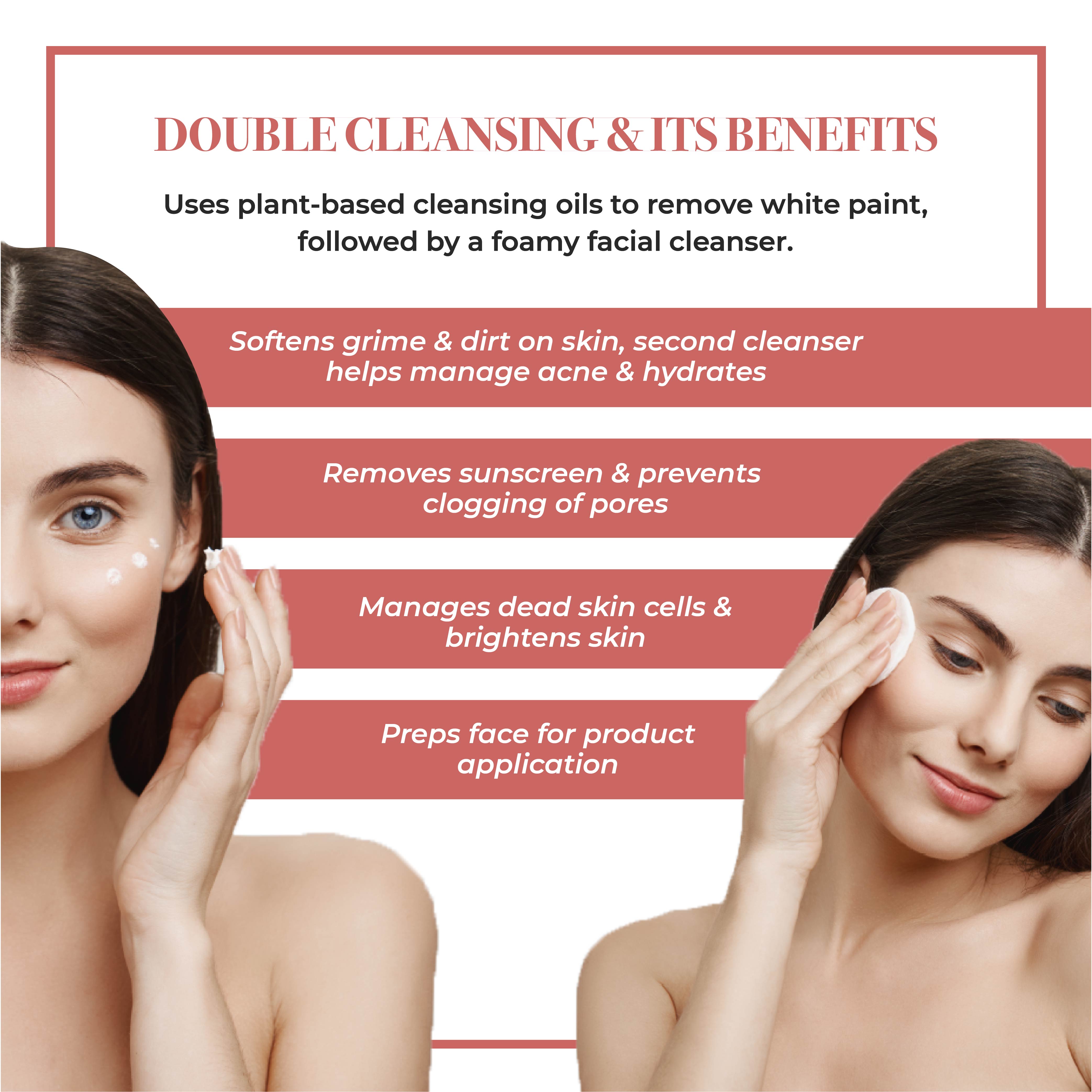 Better the Double, Lesser the Trouble- Double Cleansing 101